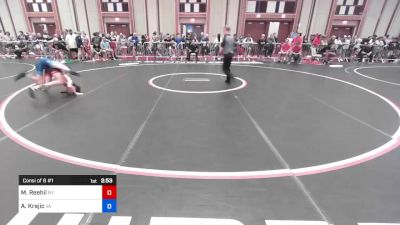 120 lbs Consi Of 8 #1 - Matthew Reehil, Ny vs Andrew Krajic, Va