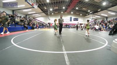 75 lbs Semifinal - Chevy LamHo, Wagoner Takedown Club vs Jessie Bentley, Brushy Wrestling Club