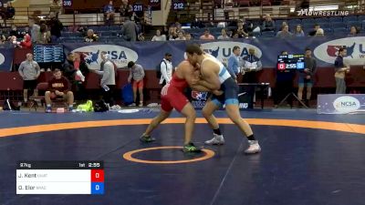 97 kg Prelims - John Kent, Unattached vs Orry Elor, New York Athletic Club