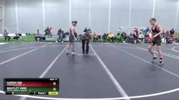 152 lbs Round 3 (4 Team) - Aaron See, Montana Silver vs Bentley Wise, South Dakota Frenzy