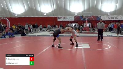 125 lbs Consolation - Tommy Hoskins, Oklahoma vs Kevin Meloni, Buffalo