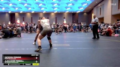 187 lbs Semifinal - Jackson Perkins, Missouri Outlaws vs Alexander Ferrell, Hillsboro Highschool