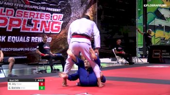 Mahamed Aly vs Gustavo Batista World Series of Grappling #2 Part 1