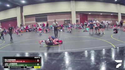 117 lbs Round 3 (4 Team) - Eli Goodin, Blackman Wrestling Club vs Lily Junkins, Glasgow Wrestling Academy