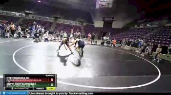 130 lbs Round 2 (10 Team) - Ervin Hoffschneider, Bear Cave Wrestling Club vs Cye Oringdulph, Colorado Regulators Wrestling Club