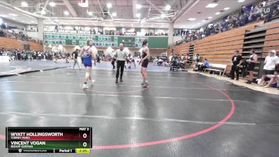 150 lbs Champ. Round 2 - Wyatt Hollingsworth, Torrey Pines vs Vincent Vogan, Bishop Gorman