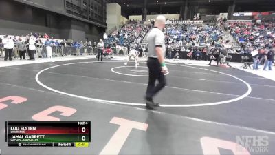 6A - 113 lbs Cons. Semi - Jamal Garrett, Wichita-Southeast vs Lou Elsten, Lawrence