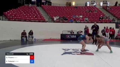 68 kg Cons 8 #1 - Olivia Pizano, Southern Oregon RTC vs Eleni Fakaosi, Sunnyvale Wrestling Club