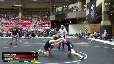 115 lbs Finals (2 Team) - Leeum Healy, SlyFox Silver vs Slade Patterson, $nowmen