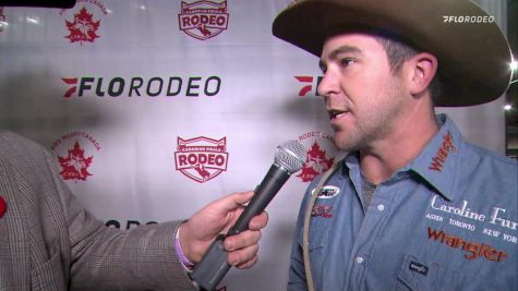 Interview: Morgan Grant - Tie Down Roping Winner - Performance 5 - 2021 Canadian Finals Rodeo