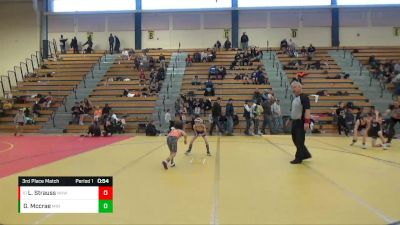 50 lbs 3rd Place Match - Leo Strauss, No Nonsense Wrestling vs Greyson Mccrae, Minnesota