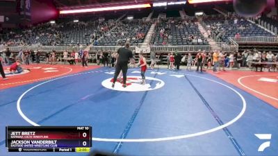 108 lbs Cons. Round 3 - Jett Bretz, Natrona Colts Wrestling vs Jackson Vanderbilt, Eastside United Wrestling Club