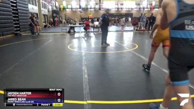 119 lbs Quarterfinal - Jayden Harter, The Best Wrestler vs Jared Bean, Viking Wrestling Club (IA)