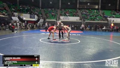 1A-4A 175 Quarterfinal - Layton Pohl, New Hope HS vs Landon Sellers, Deshler