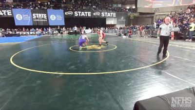 3A 195 lbs Quarterfinal - Jarom Liljenquist, Mt. Spokane vs Tate Steinbach, Heritage