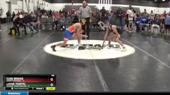 90 lbs Round 2 (8 Team) - Case Bridge, Legacy National vs Layne Martin, Dundee Wrestling (MI)