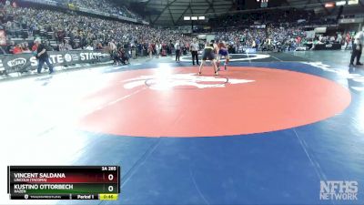 3A 285 lbs Cons. Round 2 - Kustino Ottorbech, Hazen vs Vincent Saldana, Lincoln (Tacoma)