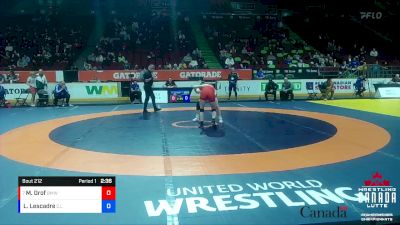 55kg Quarterfinal - Madisyn Grof, BMWC vs Laurence Lescadre, C.L.I.C