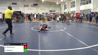 96-S lbs Quarterfinal - Oakley Kenamond, PA vs Alexander Whitted, TN