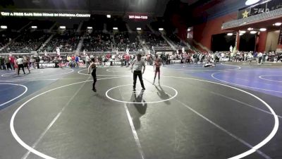 61 lbs Round Of 16 - Dracen Pollock, Eastside United WC vs Austin French, Bear Cave