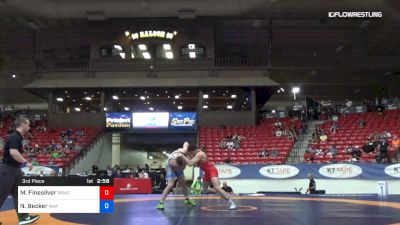 79 kg 3rd Place - Matthew Finesilver, Blue Blood Wrestling Club vs Nick Becker, Askren Wrestling Academy