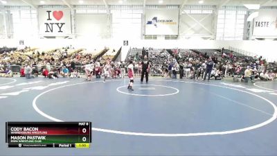 93 lbs Cons. Round 3 - Cody Bacon, Warrensburg Wrestling vs Mason Pastwik, Eden Wrestling Club