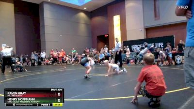 55 lbs Quarterfinal - Henry Hoffmann, King Select Wrestling Academy vs Raven Gray, Millard South