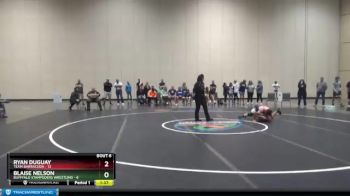 135 lbs Round 2 (6 Team) - Ryan Duguay, Team Barracuda vs Blaise Nelson, Bufffalo Stampeders Wrestling