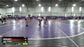 141 lbs Cons. Round 2 - Kael Lucero, Loras vs Taten Bahm, Iowa Wesleyan