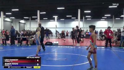 71 lbs Placement Matches (8 Team) - Diego Robertty, Florida vs Abel Mixon, Kansas