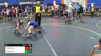 56 lbs Round 2 (6 Team) - Mac Heysinger, The Funky Singlets vs Kameron Cushman, Missouri Gold