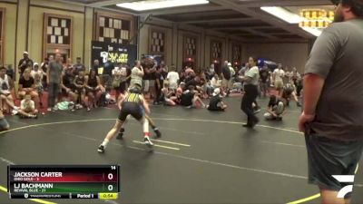 75 lbs Quarterfinals (8 Team) - LJ Bachmann, Revival Blue vs Jackson Carter, Ohio Gold