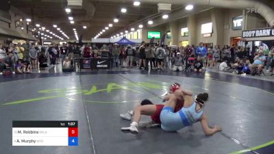 110 lbs Rnd Of 16 - Mariah Robbins, Oklahoma vs Amelia Murphy, Wyoming Seminary Wrestling Club