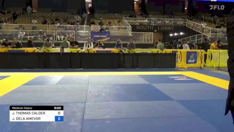 JEREMY THOMAS CALDER vs JUSTIN DELA AMEVOR 2024 Pan Jiu Jitsu IBJJF Championship