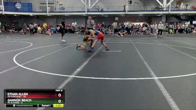 110 lbs Round 2 (8 Team) - Ethan Allen, U2-Cliff Built vs Gannon Beach, PA Alliance