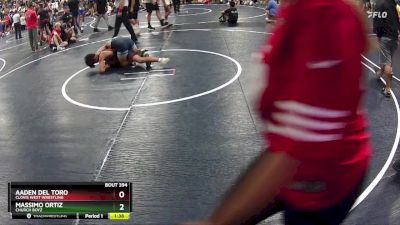 115 lbs Quarterfinal - Massimo Ortiz, Church Boyz vs Aaden Del Toro, Clovis West Wrestling