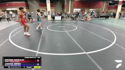 138 lbs Cons. Round 3 - Antonio Gonzalez, Bandit Combat Sports vs Connor OBrien, NB Elite Wrestling Club