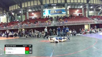 120 lbs Round 3 (8 Team) - Zack Long, Garden City vs Benjamin Stanley, Norris