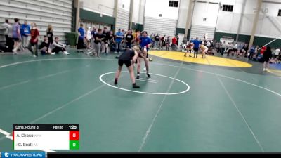 138-150 lbs Cons. Round 3 - Clysta Brott, Ansley-Litchfield Spartans vs Aleah Chase, Woodward Youth Wrestling