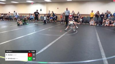 60 lbs Rr Rnd 1 - Ryder Waller, K4 BTC Free Agents vs Evan Whitbred, K4 4M