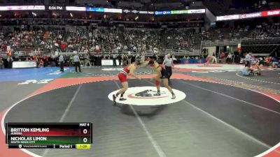 Champ. Round 1 - Nicholas Limon, South Sioux City vs Britton Kemling, Aurora