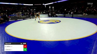 116 lbs Consi Of 8 #1 - Chloe Solla, Benicia vs Isabel Garcia, Alisal