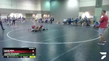 152 lbs Round 2 (6 Team) - Austin McKinney, Bandits Wrestling vs Lucas Kral, Iowa Gold