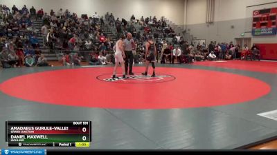 120 lbs Cons. Semi - Daniel Maxwell, Highland vs Amadaeus Gurule-Valles, Grand Junction