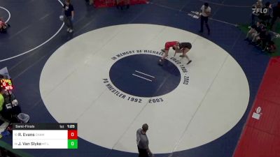 127 lbs Semifinal - Reagan Evans, Chambersburg vs Juliana Van Slyke, Mt Lebanon