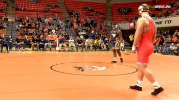 285 lbs Dual - Brandon Ngati, WVU vs Derek White, OSU