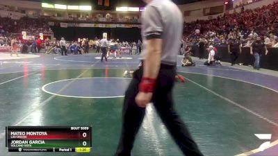 5A 152 lbs Champ. Round 1 - Mateo Montoya, Las Cruces vs Jordan Garcia, Volcano Vista