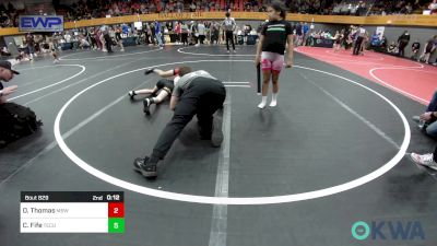 70 lbs Consi Of 4 - Jackson Fields, Deer Creek Wrestling Club vs Charlie Bauman, Standfast