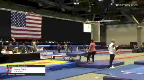 Jenna Clark - Double Mini Trampoline, MJM Studios - 2021 USA Gymnastics Championships