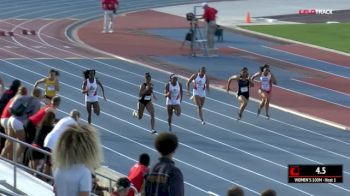 Women's 100m, Final - Ashley Henderson Goes 11.04